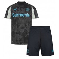 Camisa de time de futebol Bayer Leverkusen Amine Adli #21 Replicas 3º Equipamento Infantil 2024-25 Manga Curta (+ Calças curtas)